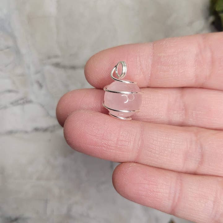 My Magic Place Shop - Wholesale Individual Charm/Pendant - Crystal Beads Wire Wrapped Pendant handmade Necklace