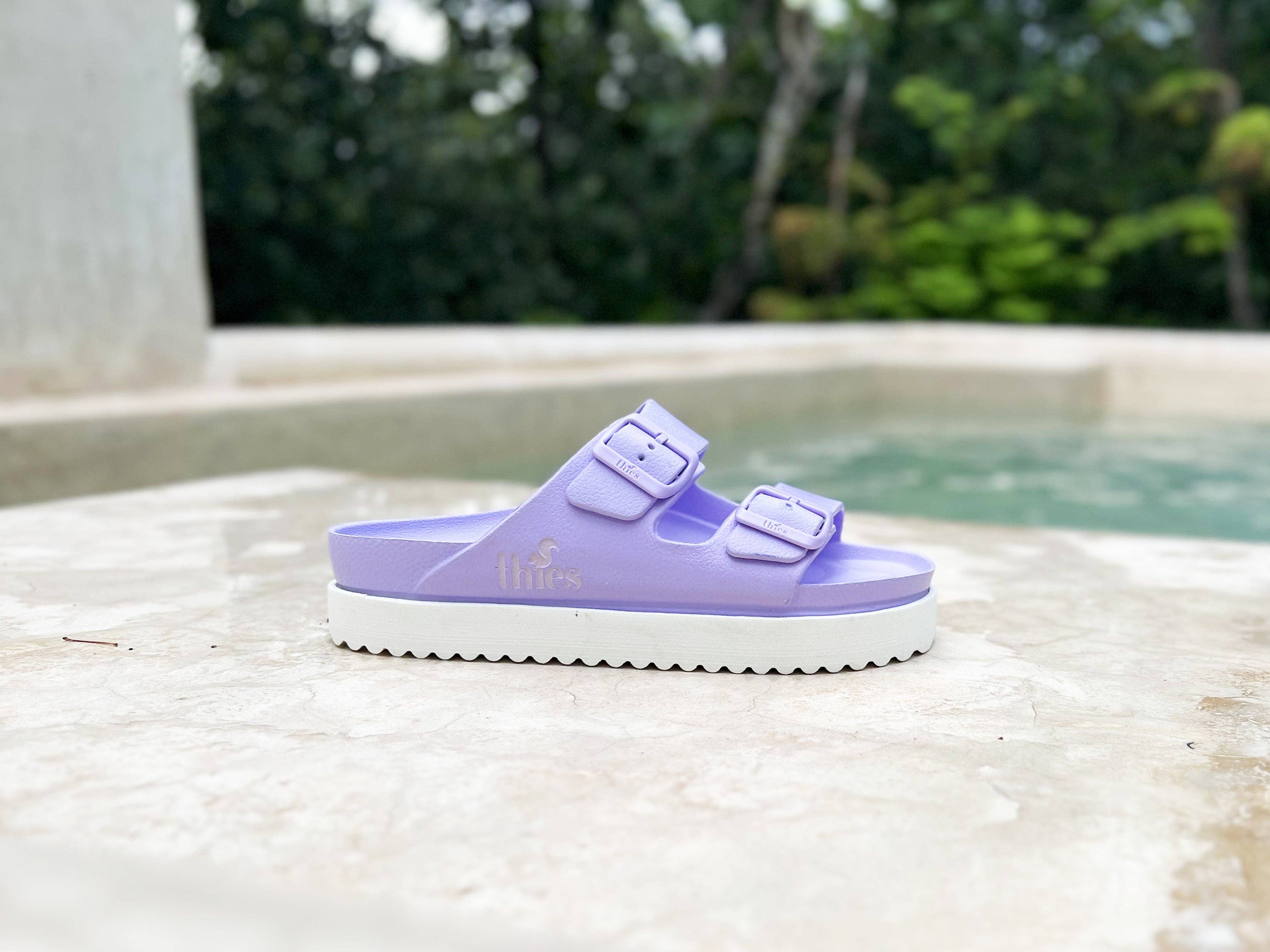 thies 1856 ® Ecofoam Plateau Sandal vegan khaki for wholesale on Faire9