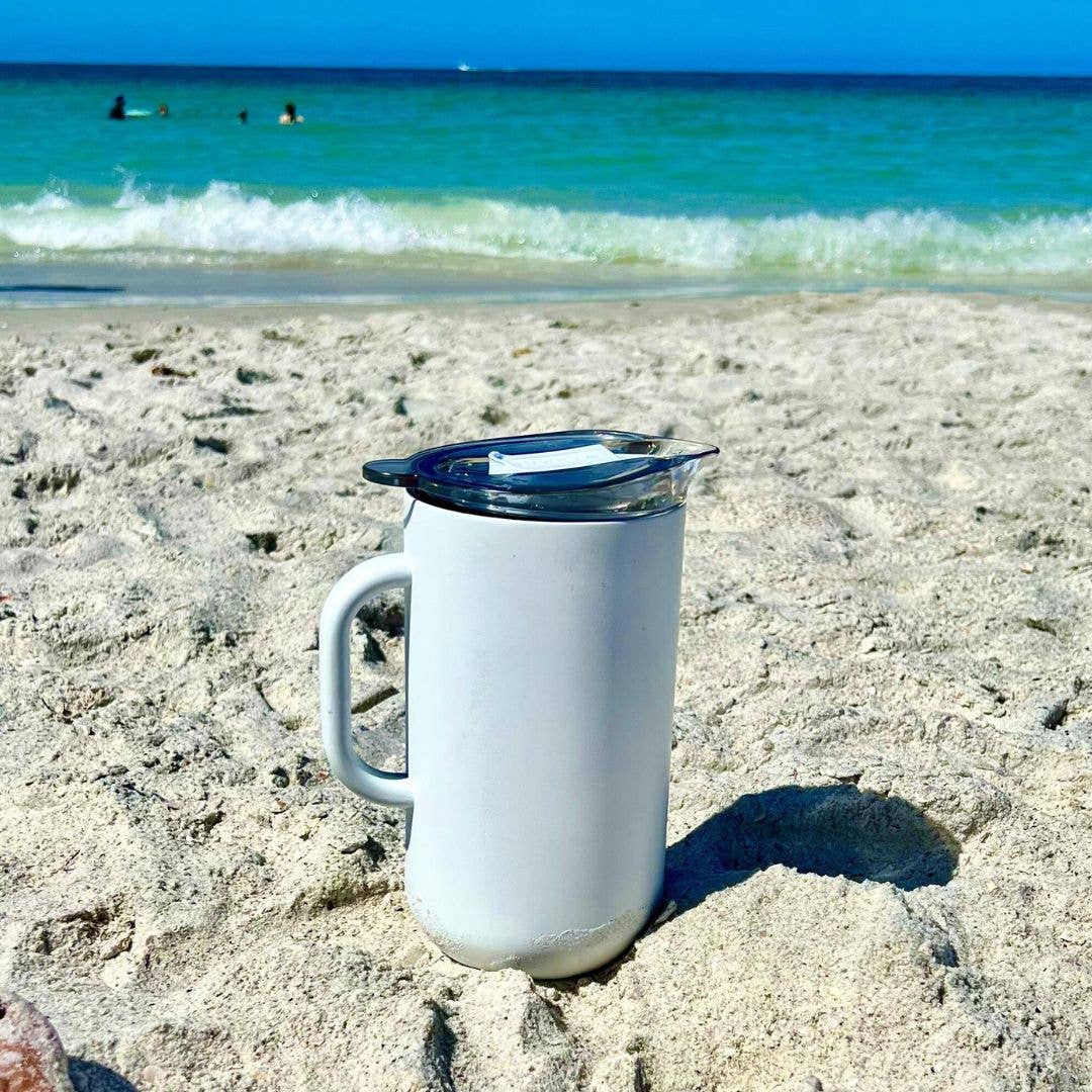 served - Wholesale Pitcher - Vacuum-Insulated Pitcher - Party Ready in White Icing5