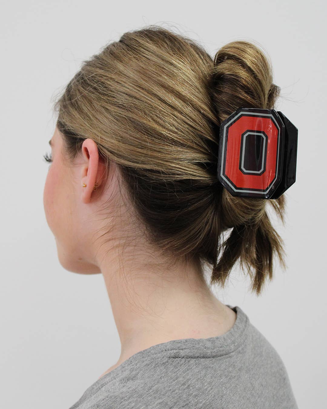 BANDED - Wholesale Hair Clip - Women's - Ohio State® O Statement Claw Clip8