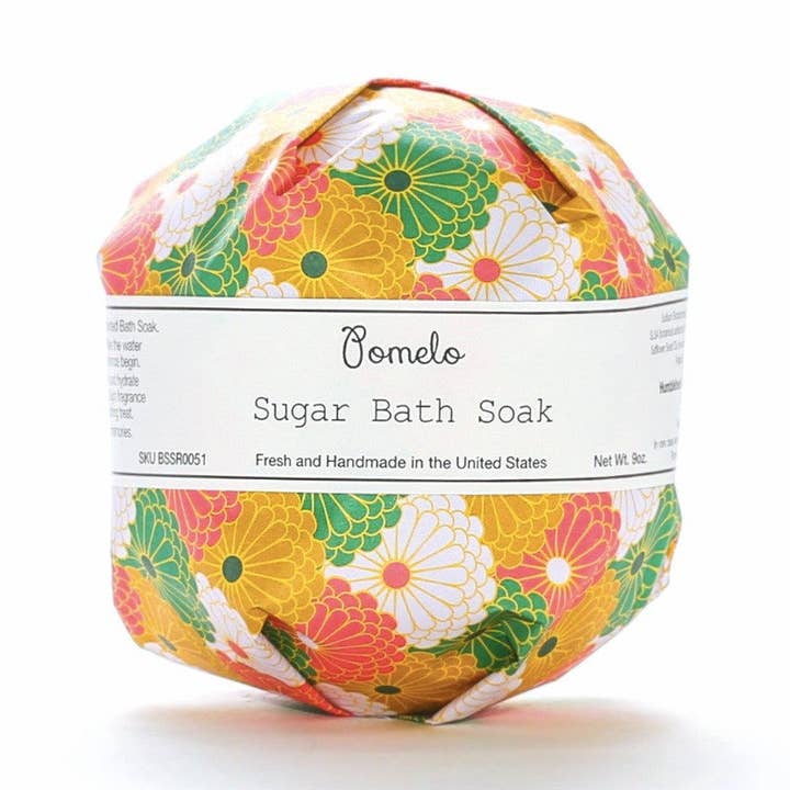 POMELO BATH SOAK for wholesale by Humblebee’s Toiletries Co.