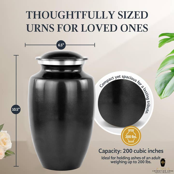 Ample Cremation Urns - Wholesale Urn - Adult Size Cremation Urn – Elegant and Strong
3
