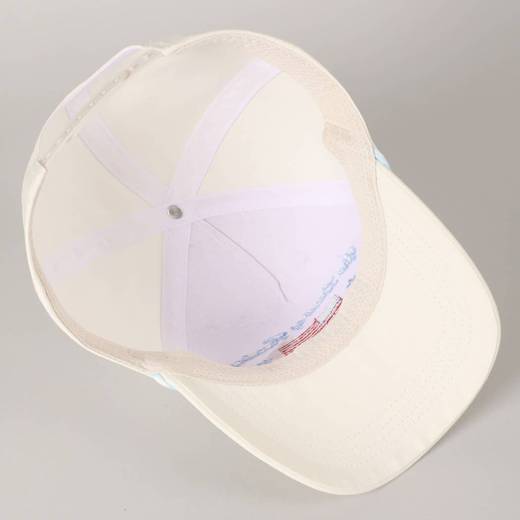 Fashion City - Wholesale Trucker Hat - Unisex - The Land of Freedom Flag Embroidered Trucker Hat6