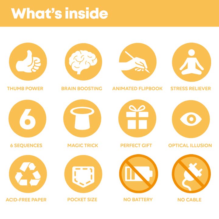 Flipboku – Großhandel Skizzenbuch/Skizzenblock – Blanko - Freestyle Animations-Flipbook8