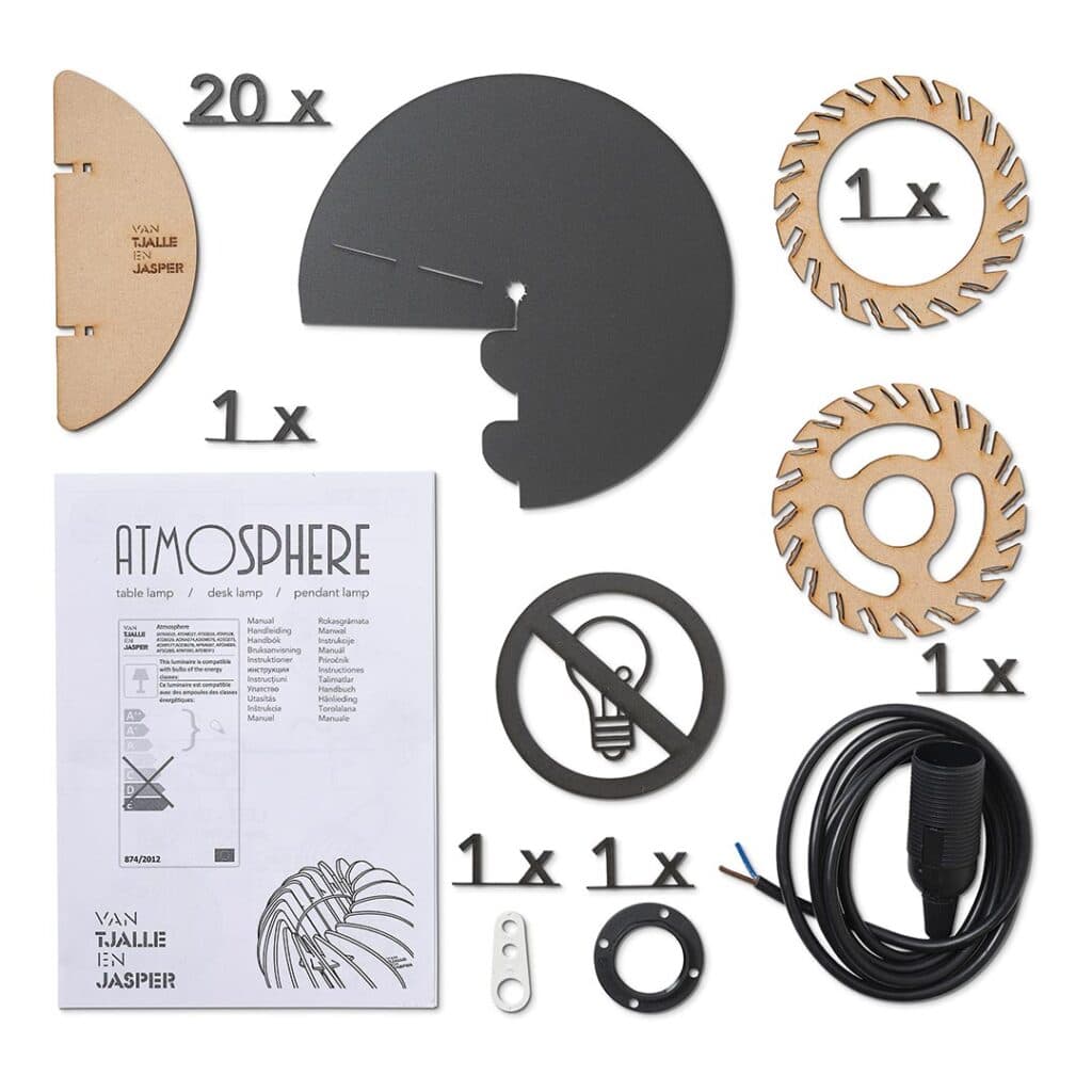 Van Tjalle En Jasper – wholesale Ljuskrona/hängande ljus – Atmosphere pendellampa5