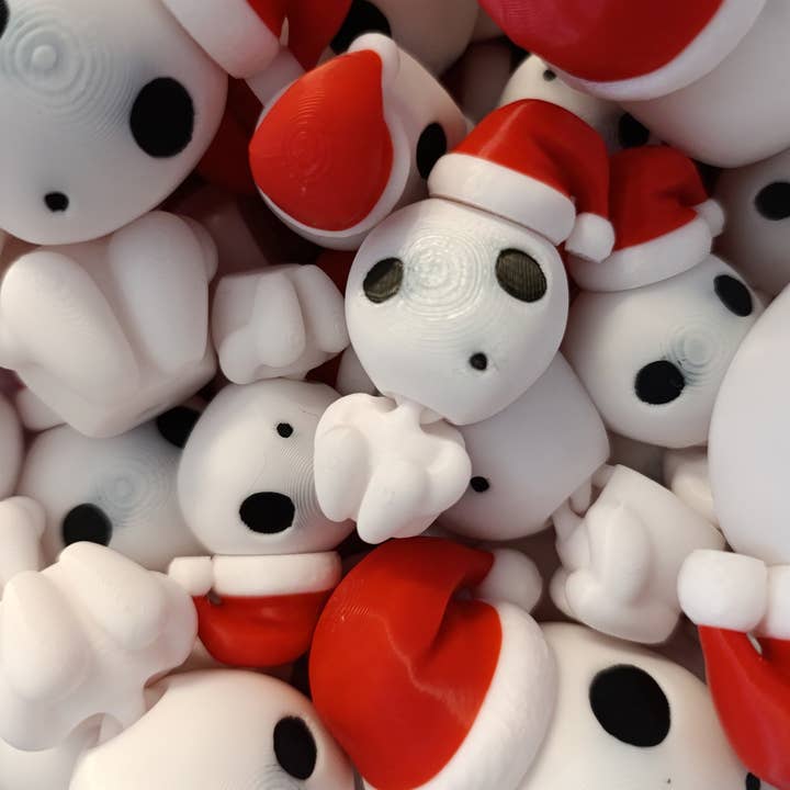 3DROOTS - Wholesale Outdoor Ornament/Decor - Kodama Christmas Ornament and Keychain - Christmas Decoration1