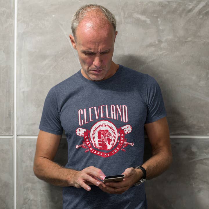 Cleveland Baseball Guardians of the Land Tee for wholesale by Mistakes on The Lake