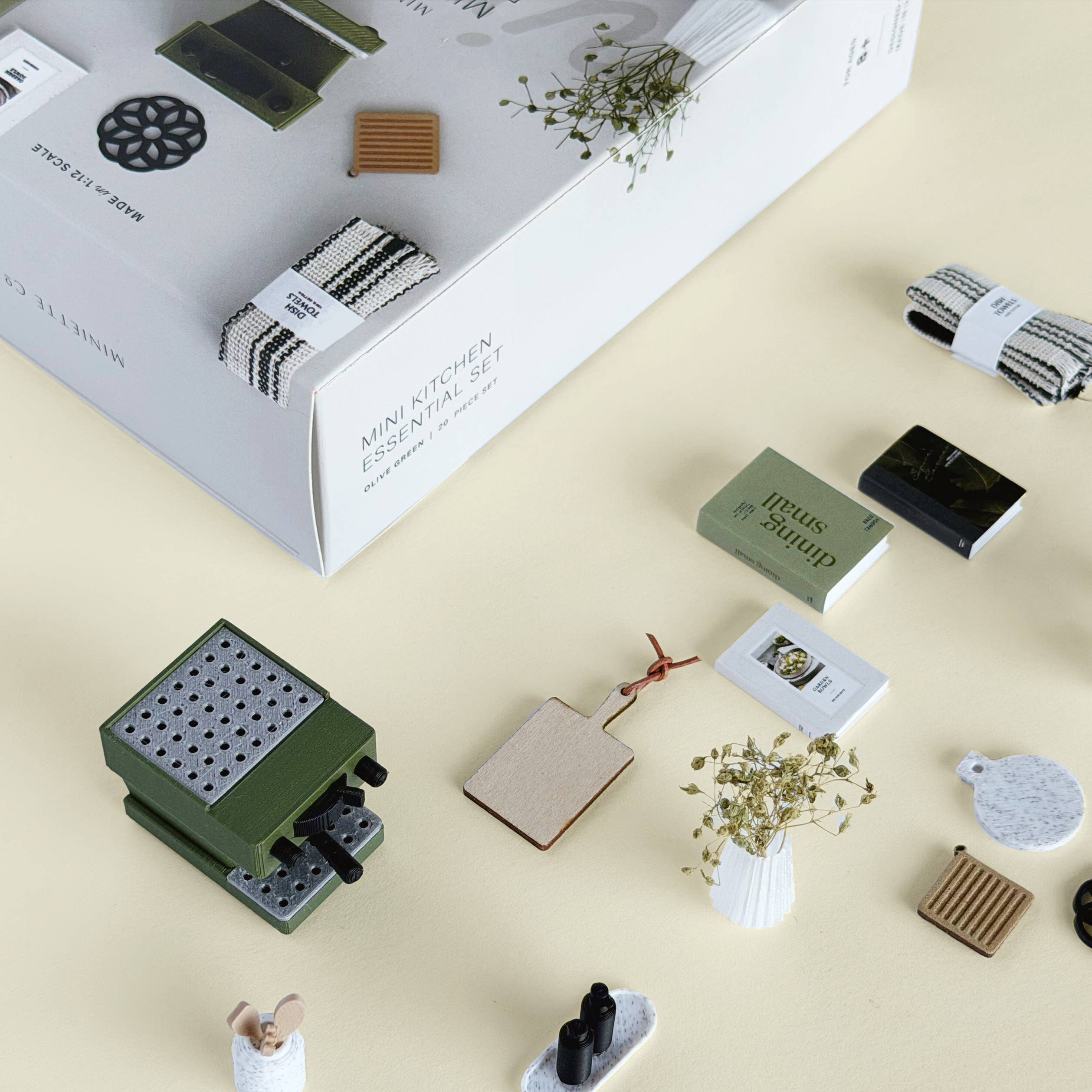 Miniette - Wholesale Doll Accessory Kit - Kids - Miniature Kitchen Set5