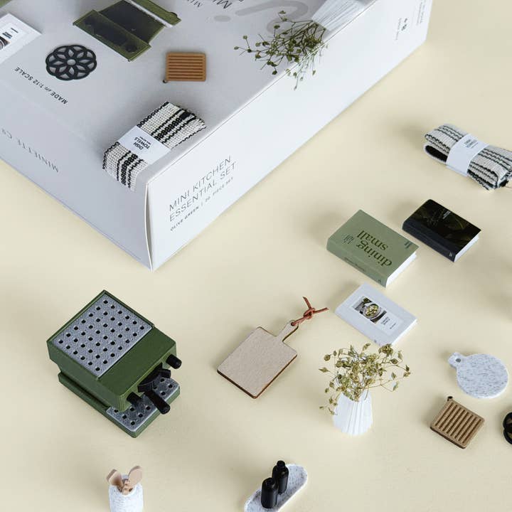 Miniette - Wholesale Doll Accessory Kit - Kids - Miniature Kitchen Set5