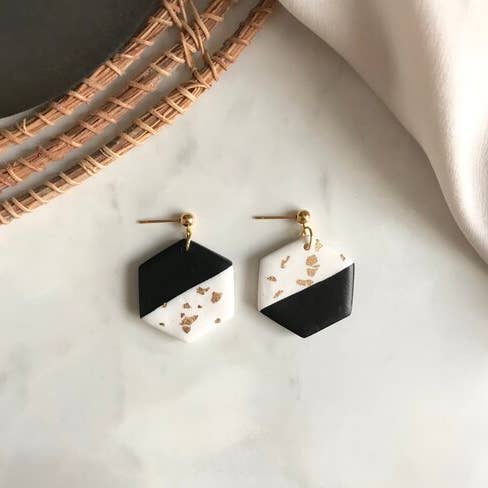 Budapest øreringe for engroshandel hos Clay of the day