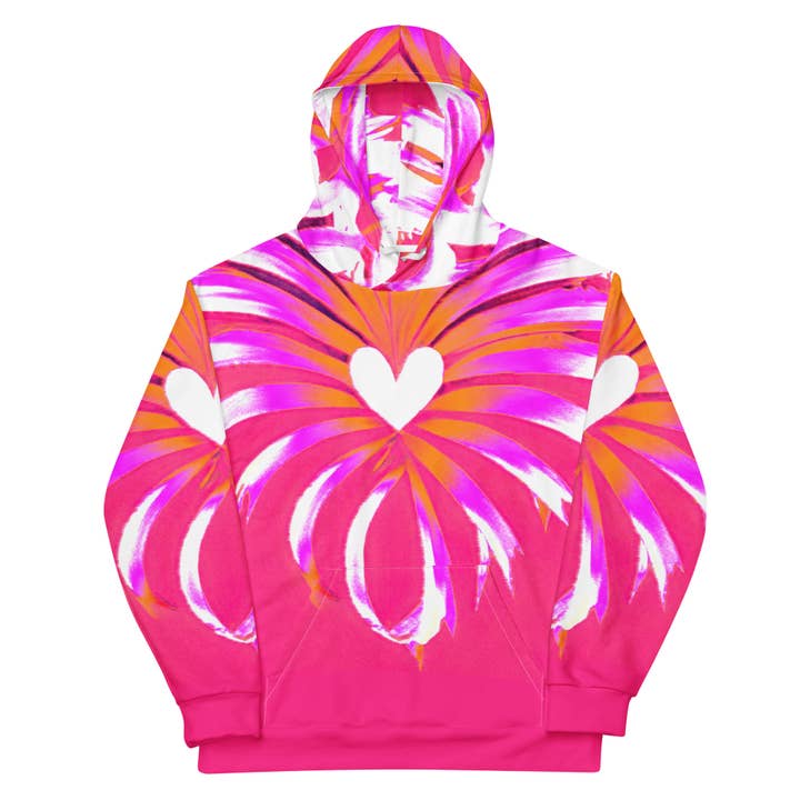 "Heartbeat Couture" Collection - Unisex Hoodie by ZKoriginal for wholesale by ZKoriginal