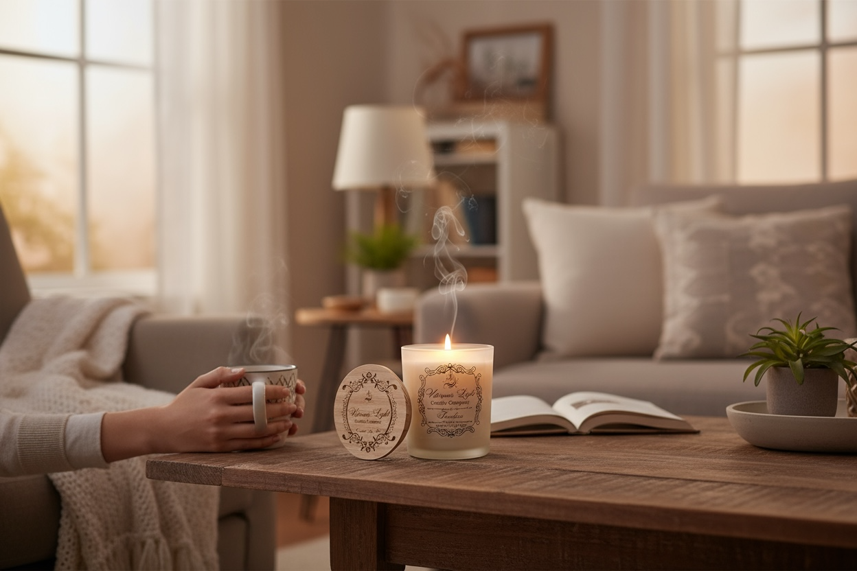 Veterans Light Candle Company - Wholesale Jar/Filled Candle - Honeysuckle Meadow Candle | Floral Honeysuckle Scent1