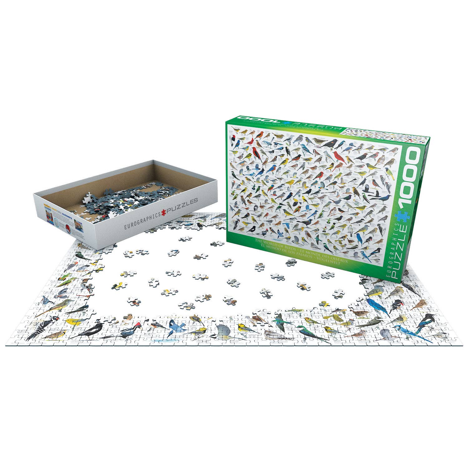 Eurographics Puzzles USA - Wholesale Puzzle - Adult - The World of Birds2
