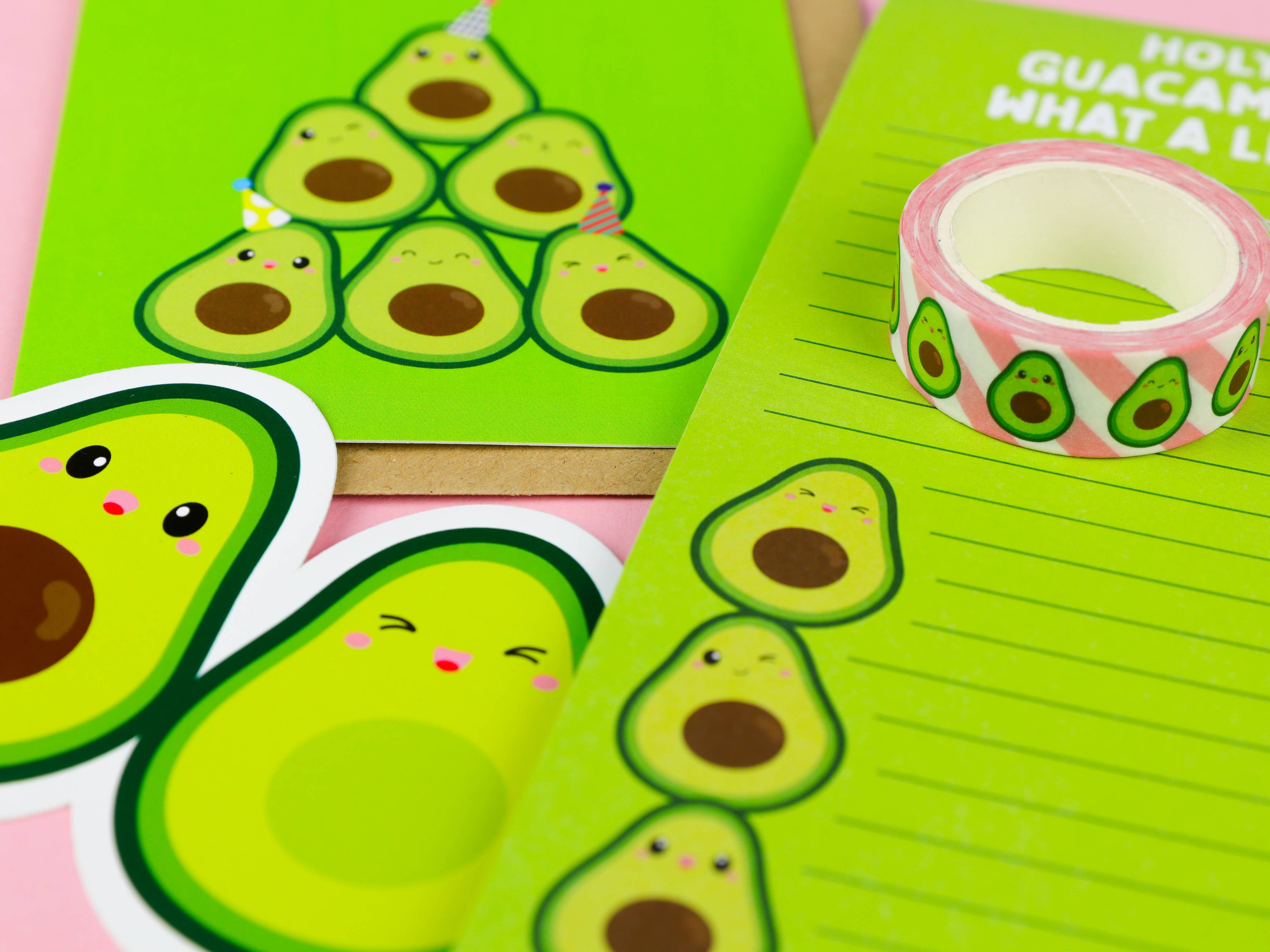 Studio Inktvis - Venta al por mayor Libretas - Bloc de notas Avocado Holy Guacamole ¡qué lista!11