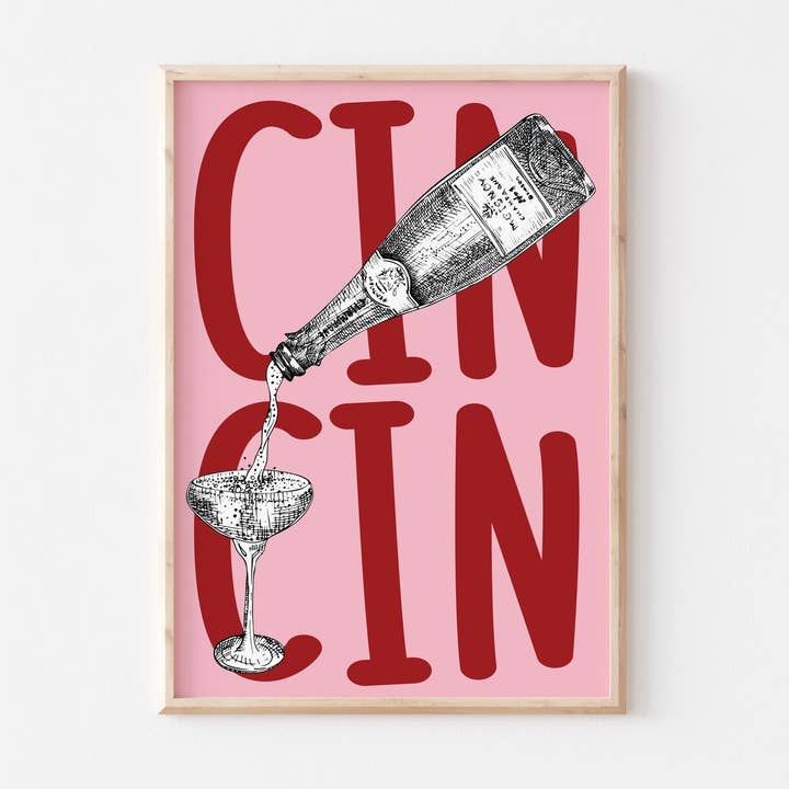 POSTERAMI - Wholesale Art Print - Cin Cin Art Print #70