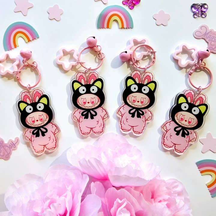 Jennyray illustrations - Wholesale Keychain - Women's - CHOCO KEYCHAIN2