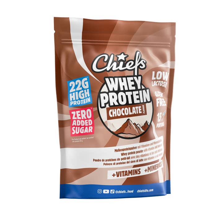 Chiefs Poudre de Lactosérum Chocolat 450g pour la vente par Chiefs