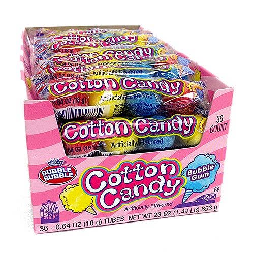 Gotta Get It Gifts - Wholesale Hard Candy - DUBBLE BUBBLE COTTON CANDY