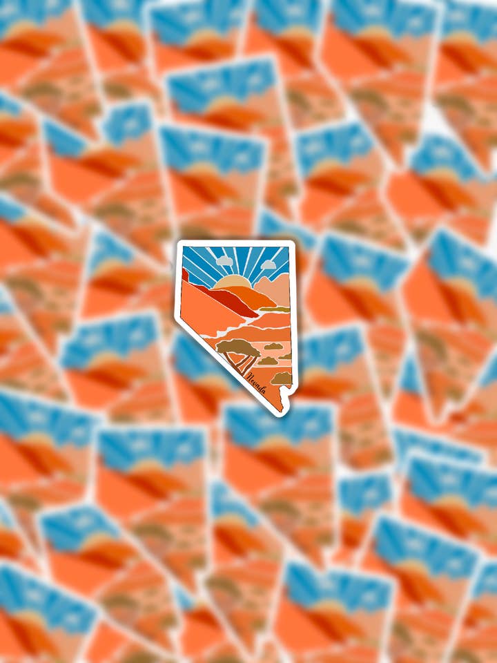Nevada sticker for wholesale by CreationsByMaddied
