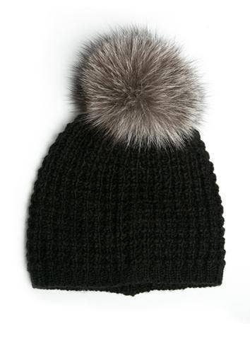 Kyi Kyi - Vente Bonnet – femme - Fourrure de renard classique - Couleurs de base9