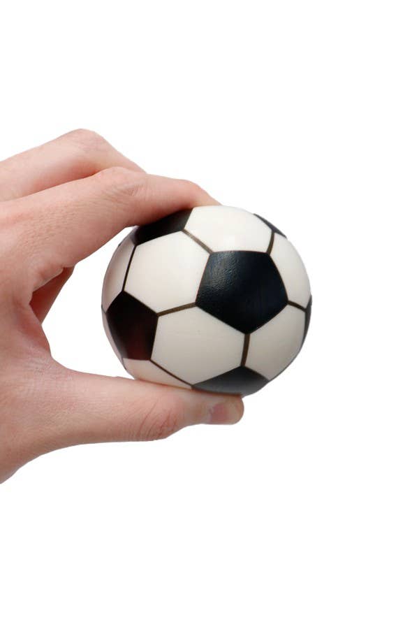 ASSORTED Colorful Soccer Ball Print Pu Foam Stress Ball for wholesale on Faire1