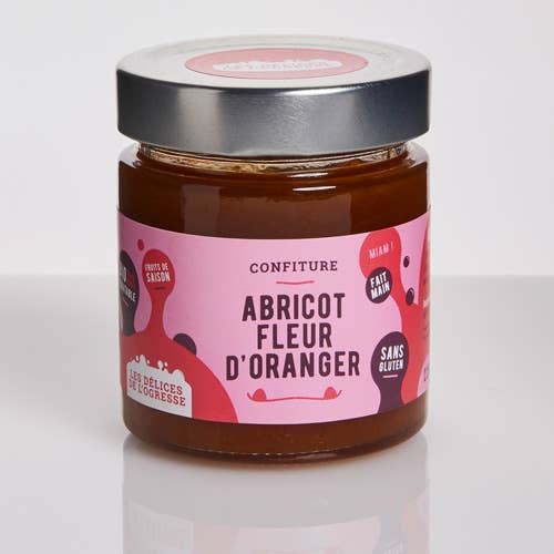 Bio Extra Aprikosenmarmelade - Orangenblüte für den Großhandel von Les Délices de l'Ogresse