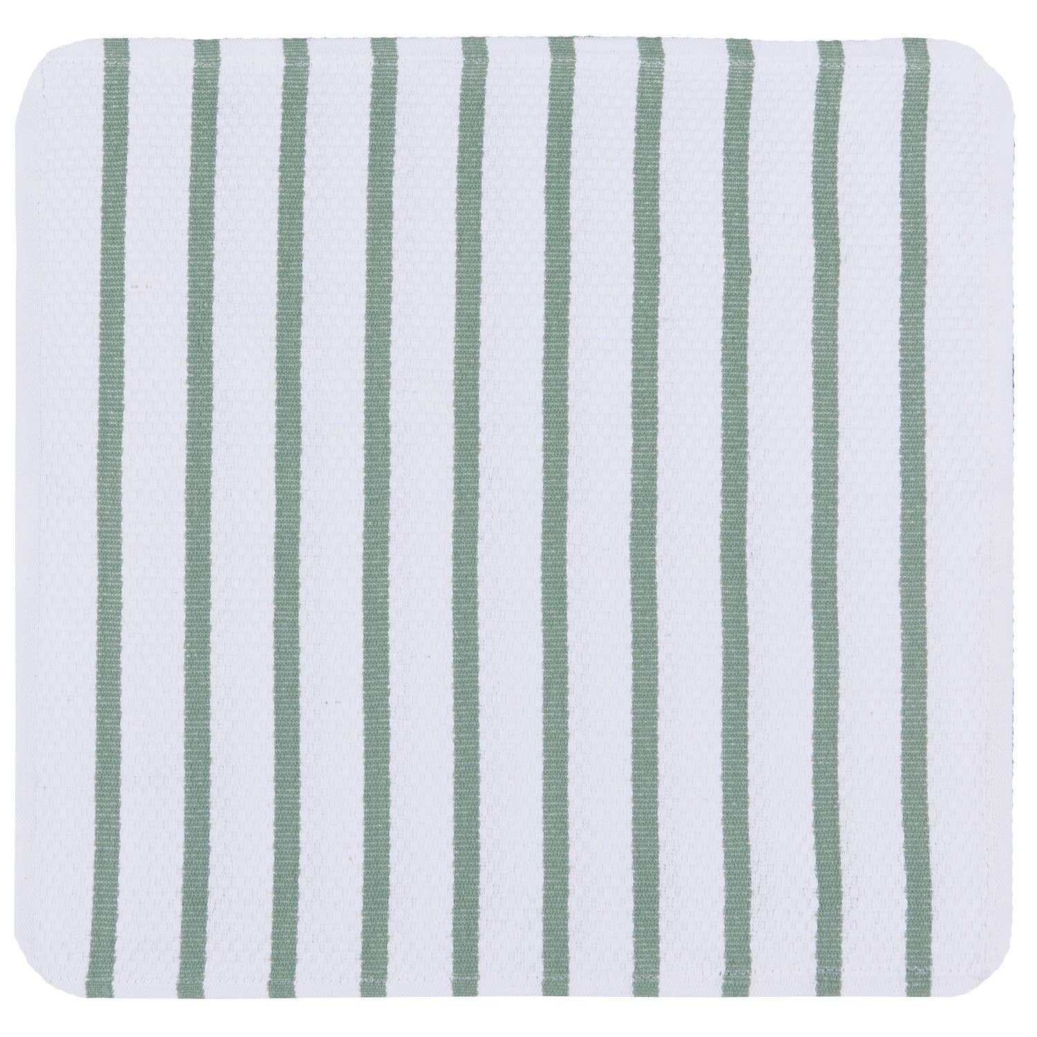 Now Designs by Danica - Wholesale Dishcloth - Basketweave Elm Green Dishcloths Set of 25