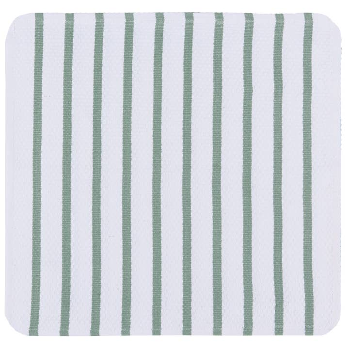 Now Designs by Danica - Wholesale Dishcloth - Basketweave Elm Green Dishcloths Set of 25