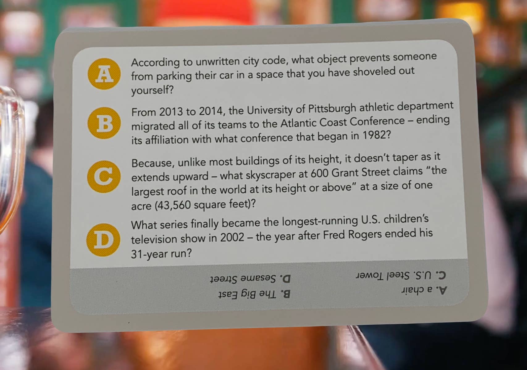 You Gotta Know Games - Vente Jeux de cartes - Vous devez connaître la ville natale de Pittsburgh - jeu-questionnaire (1)3