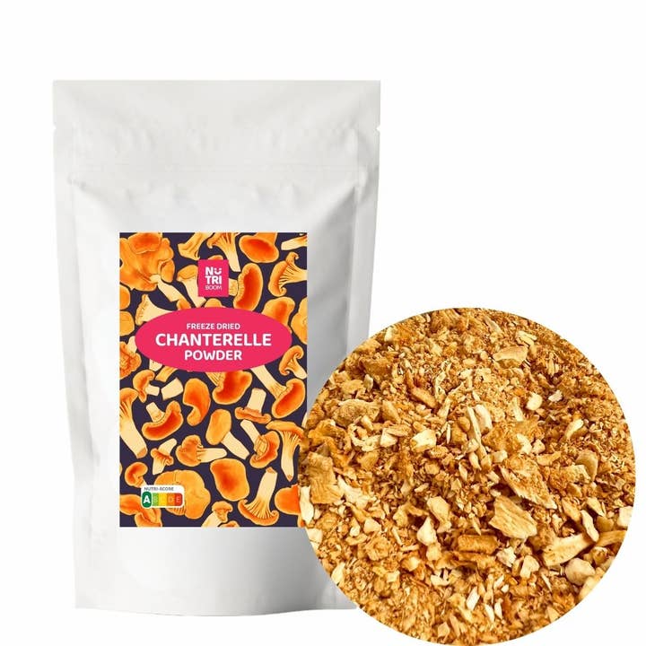 NutriBoom - Wholesale Protein/Superfood Powder - Freeze Dried Chanterelle Powder