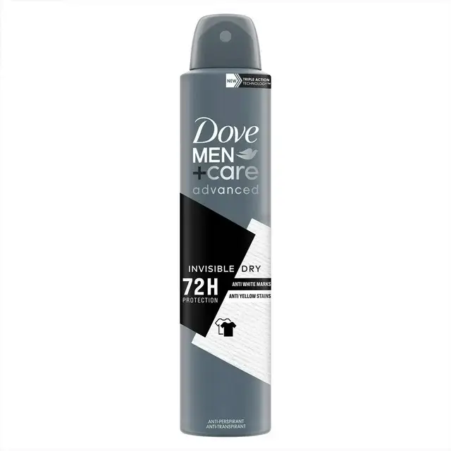SB Distribution Ltd® – Engroshandel Deodorant - Herre – Dove Men Invisible Dry Antiperspirant Deodorantspray 12 pk4