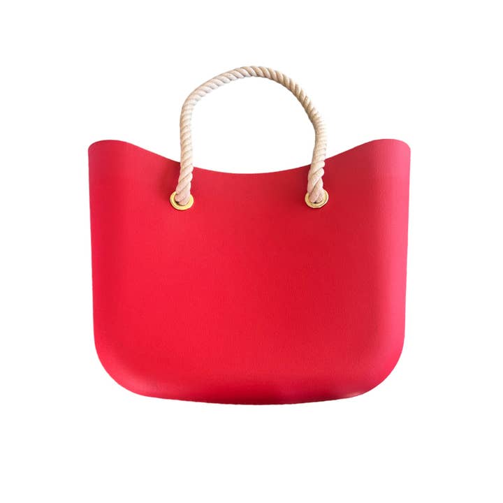 Rubberen draagtas voor wholesale door Rose + Pom