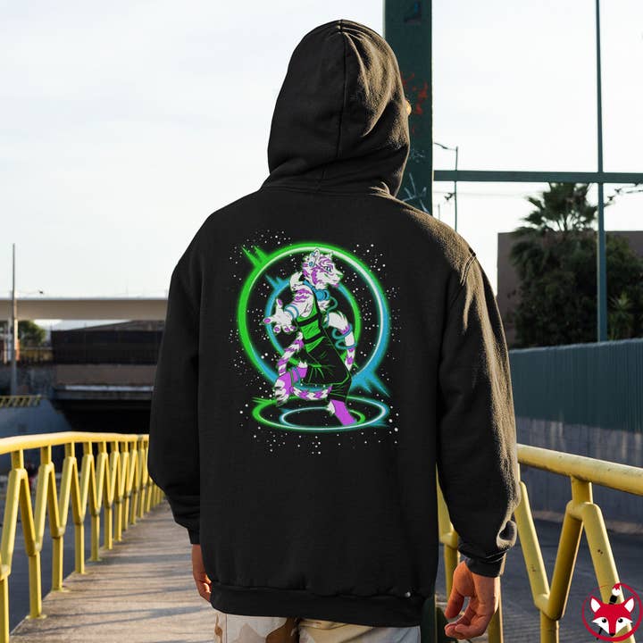 Rave Tiger - Hoodie for wholesale by Artworktee