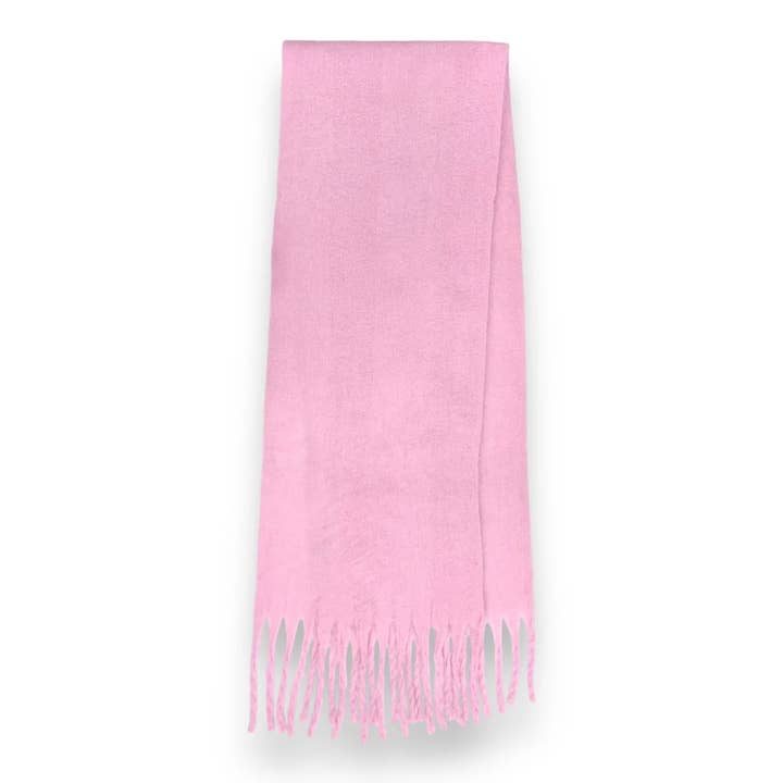 Fluffy Soft Plain Winter Scarf for wholesale by Lili Scarves