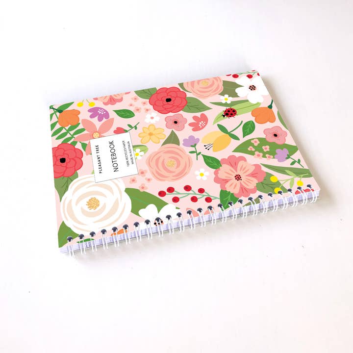 Pleasant Tree - Wholesale Notebook - Mayflowers - A5 Notebook1