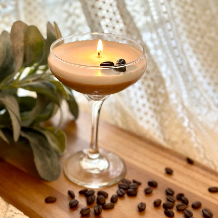 Espresso Martini Candle (Coupe Glass) and other Purchase Wholesale soy beans. Free Returns & Net 60 Terms on Faire trending on Faire.