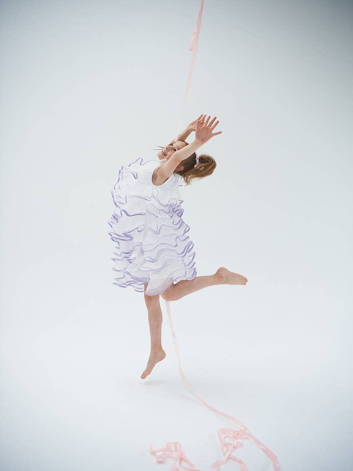 Robe Kira Purple pour la vente par Amelie et Sophie