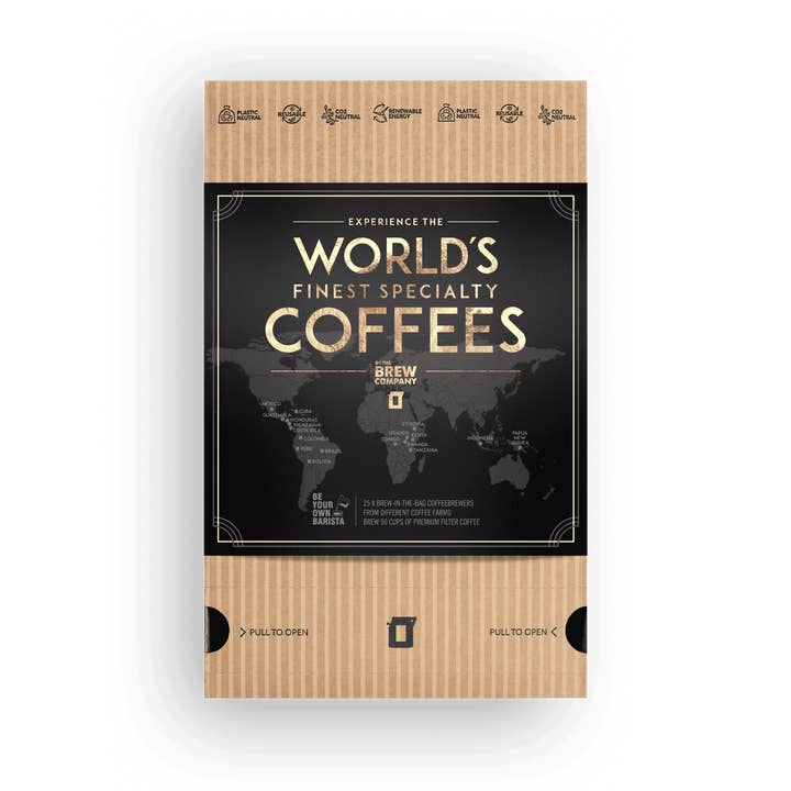 WORLD'S FINEST SPECIALTY COFFEE GIFT BOX for wholesale by The Brew Company