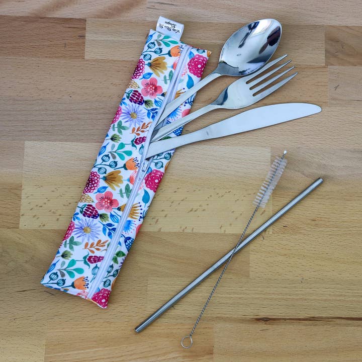 Bolsa para cubiertos individual para venta al por mayor de Little Miss M Designs