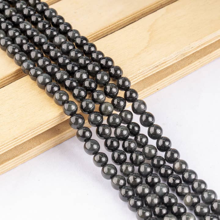 Soothing Crystals Beads – wholesale Beads – Crystal Jewelry Beads | Black Obsidian | Gemstone Beads8