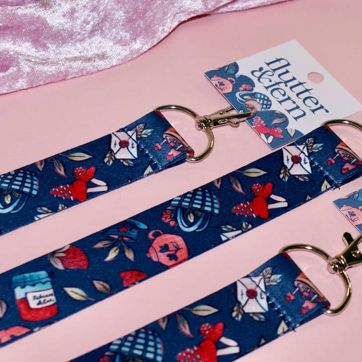 Flutter & Fern – wholesale Lanyard – Women’s – Cottagecore - Lanyard2