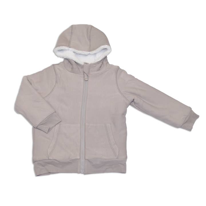 Silkberry Baby - Vendita all'ingrosso Felpa con cappuccio - Bambini - Felpa con cappuccio in pile di bambù con fodera in sherpa