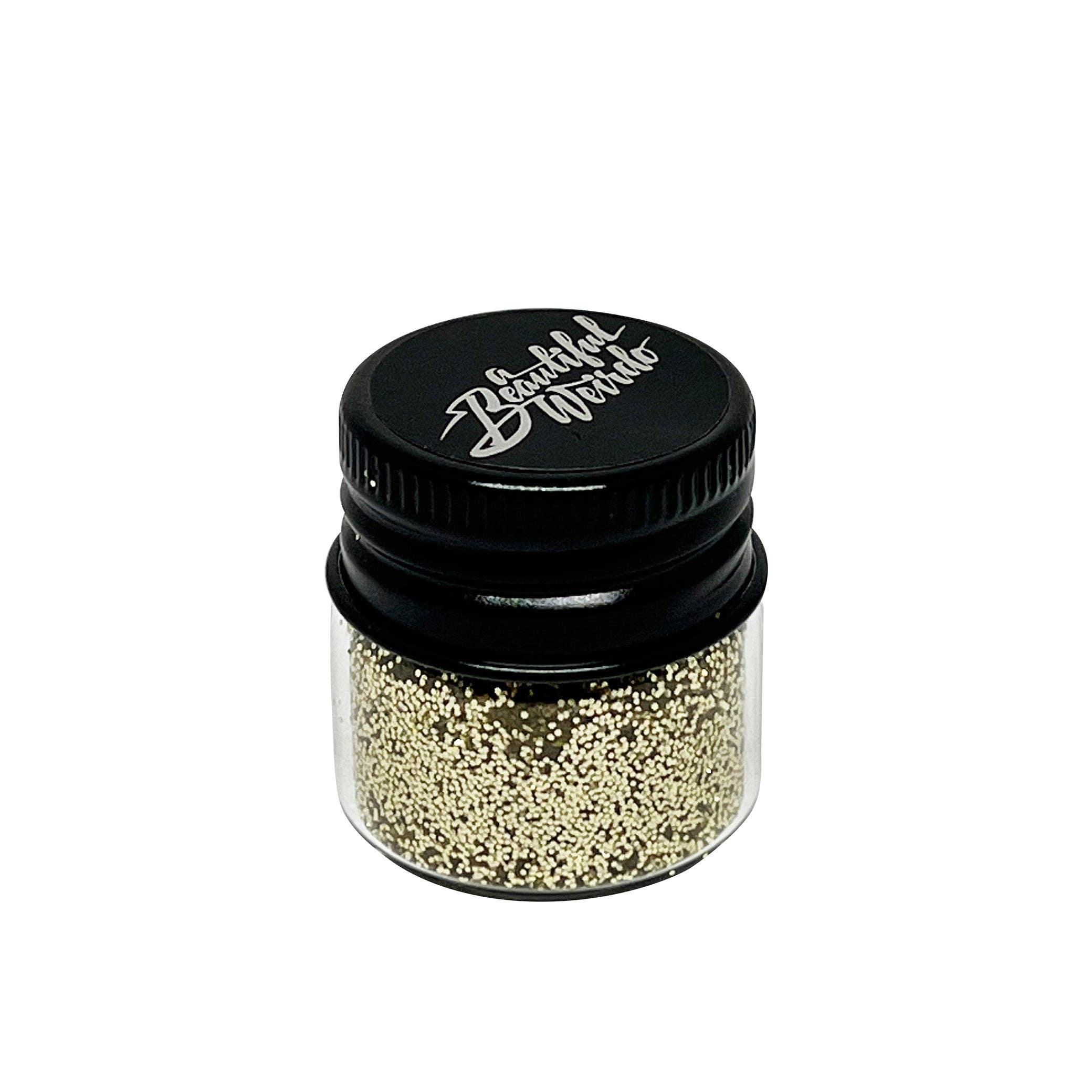 A Beautiful Weirdo™️ Eco Glitter - Wholesale Body glitter/shimmer - BOOGIE NIGHTS GOLD ECO GLITTER - FINE3