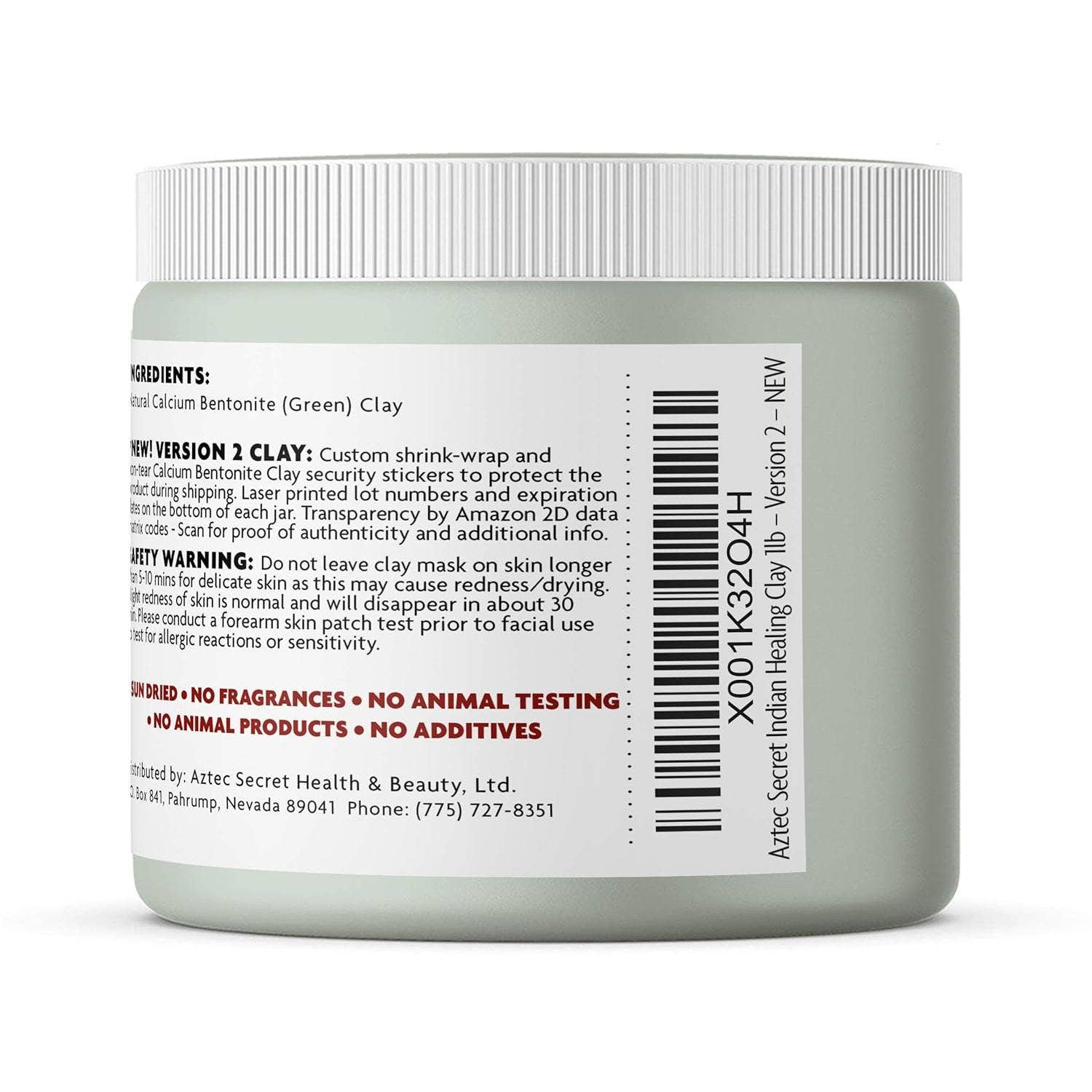 KT Supply - Wholesale Body Massager - Aztec Secret Indian Healing Clay, 16 oz2