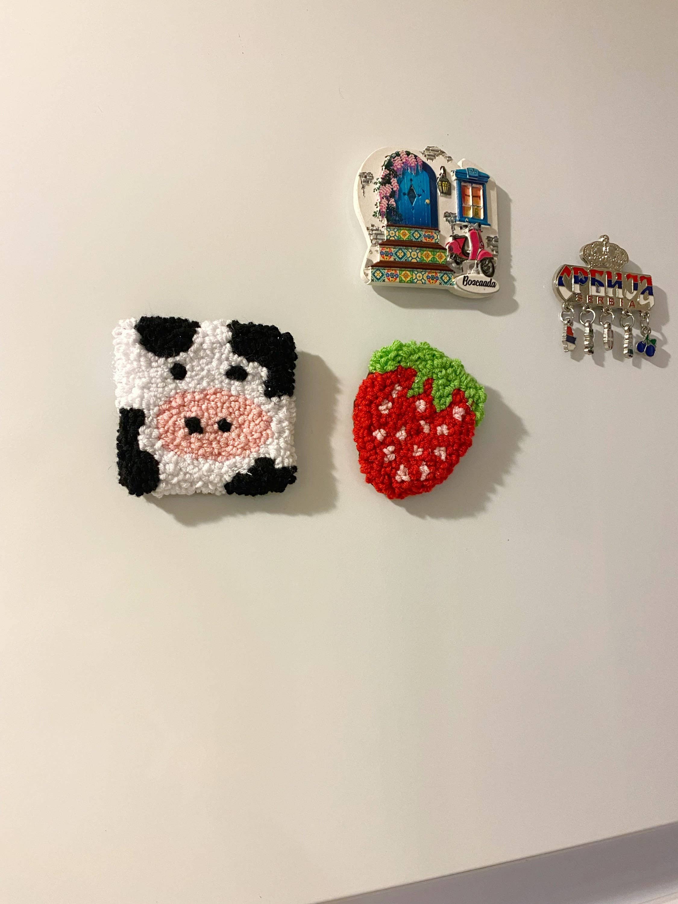 Honey Art and Nature - Wholesale Coasters - Punch Needle Coasters, Keychain, Pin, Badge,Magnet,Hair Clip6