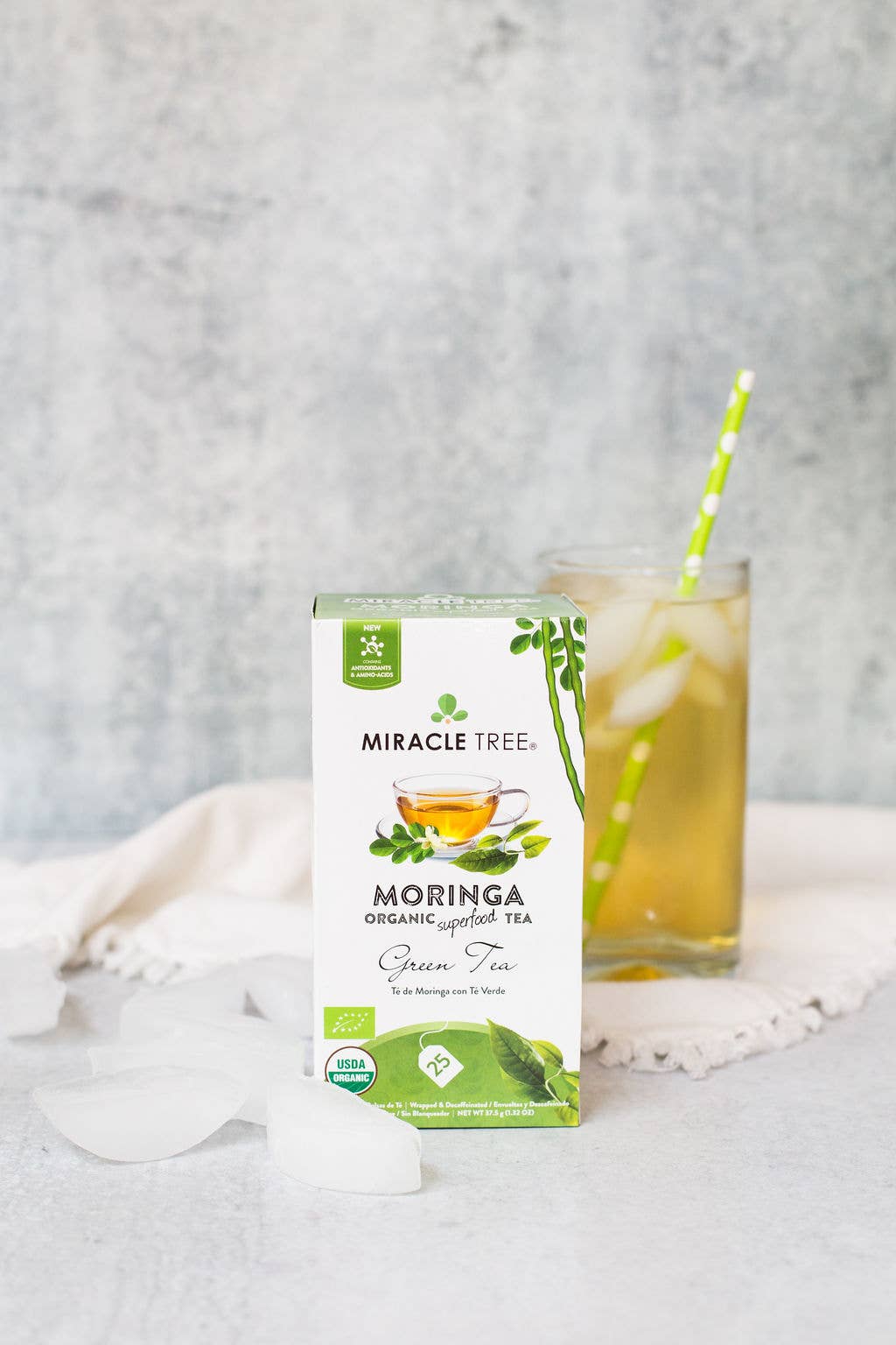 Miracle Tree - Wholesale Health/Detox Tea - Organic Moringa Tea: Green Tea8
