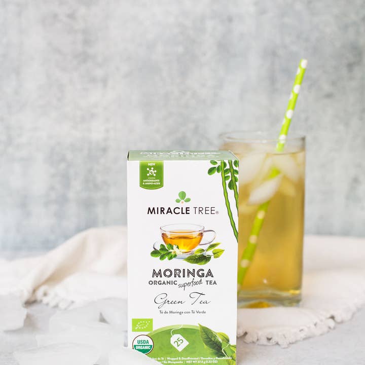 Miracle Tree - Wholesale Health/Detox Tea - Organic Moringa Tea: Green Tea8