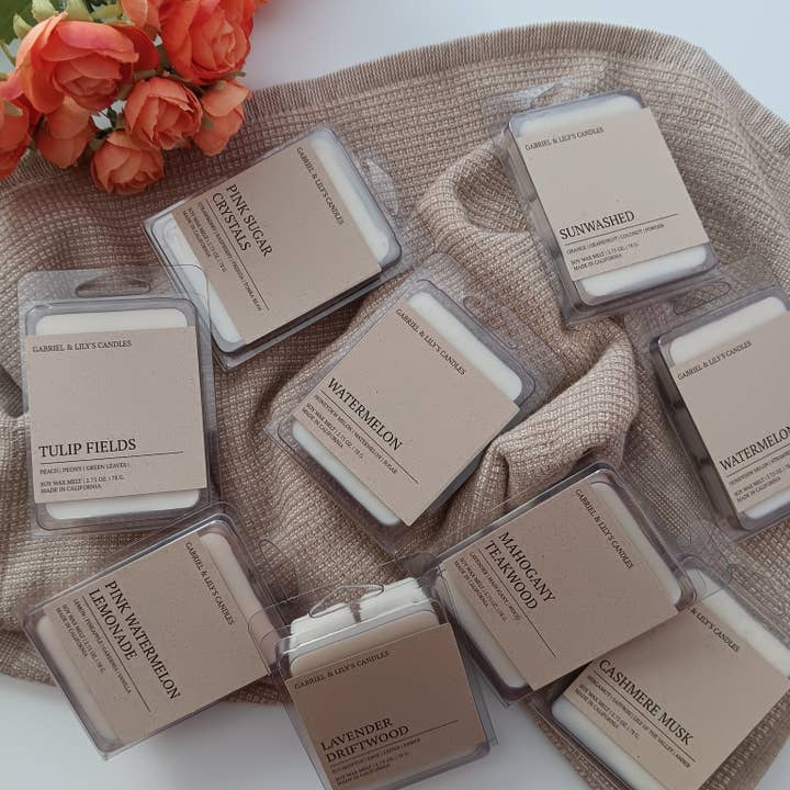 La cire de soja fond pour la vente par Gabriel & Lily's Candles