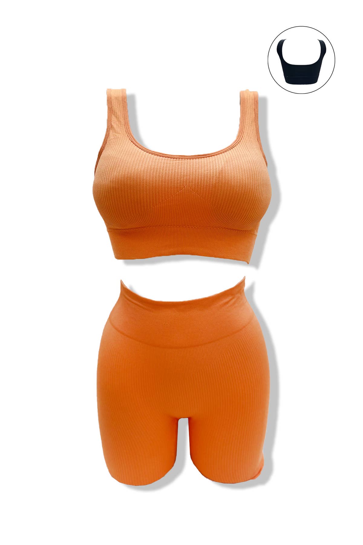 Belle Com'Elle - Wholesale Activewear Set - Women's - Ribbed Sports Set2