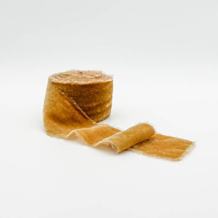 Trim & Twine - Wholesale Ribbon - Gift Wrapping - Boxed 2" Raw Edge Velvet Ribbon - 33 Colors 2